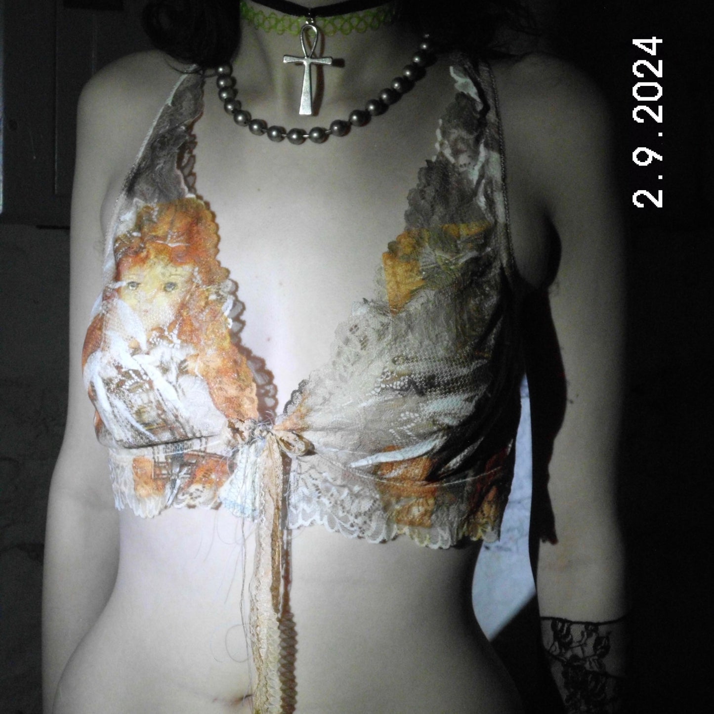 M-XL mechanical dolly bralette