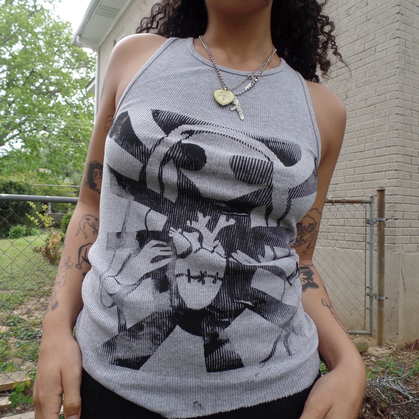 medium grey mary tank