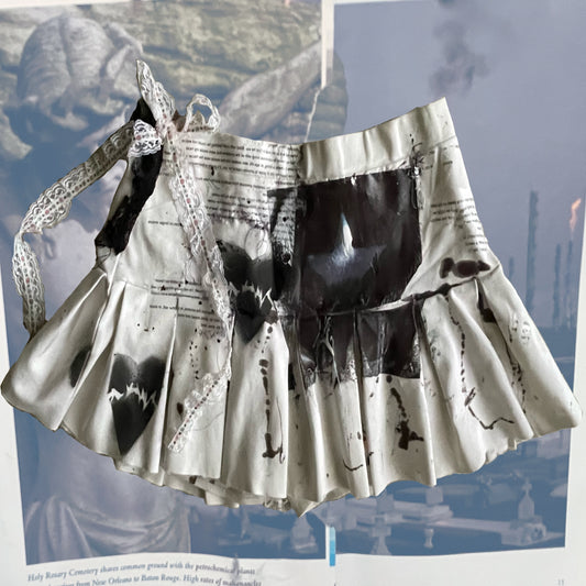 2xl Sanctity ☆ dystopia tennis skirt rework